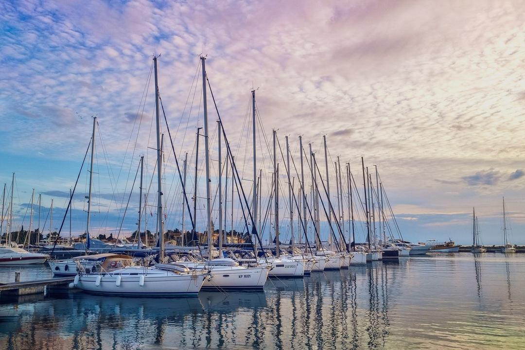Yachthafen in Kroatien